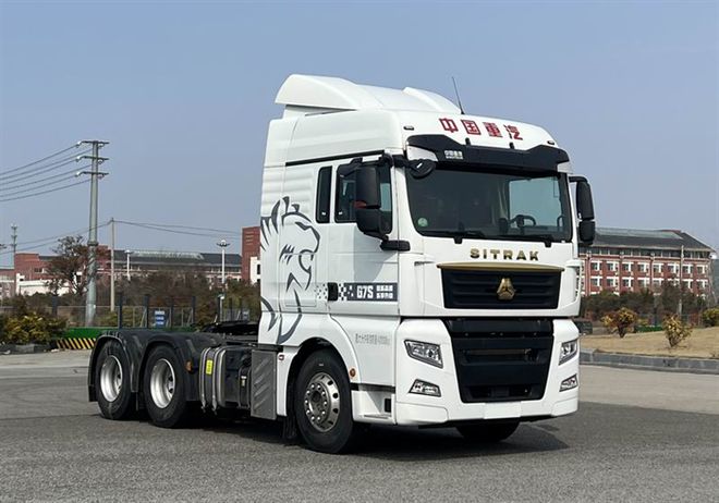 最新款尖頭牽引車設(shè)計革新與實用性探討，圖片展示與解析