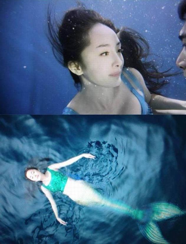 美人魚(yú)女演員的魅力傳奇，美麗與神秘的永恒印記