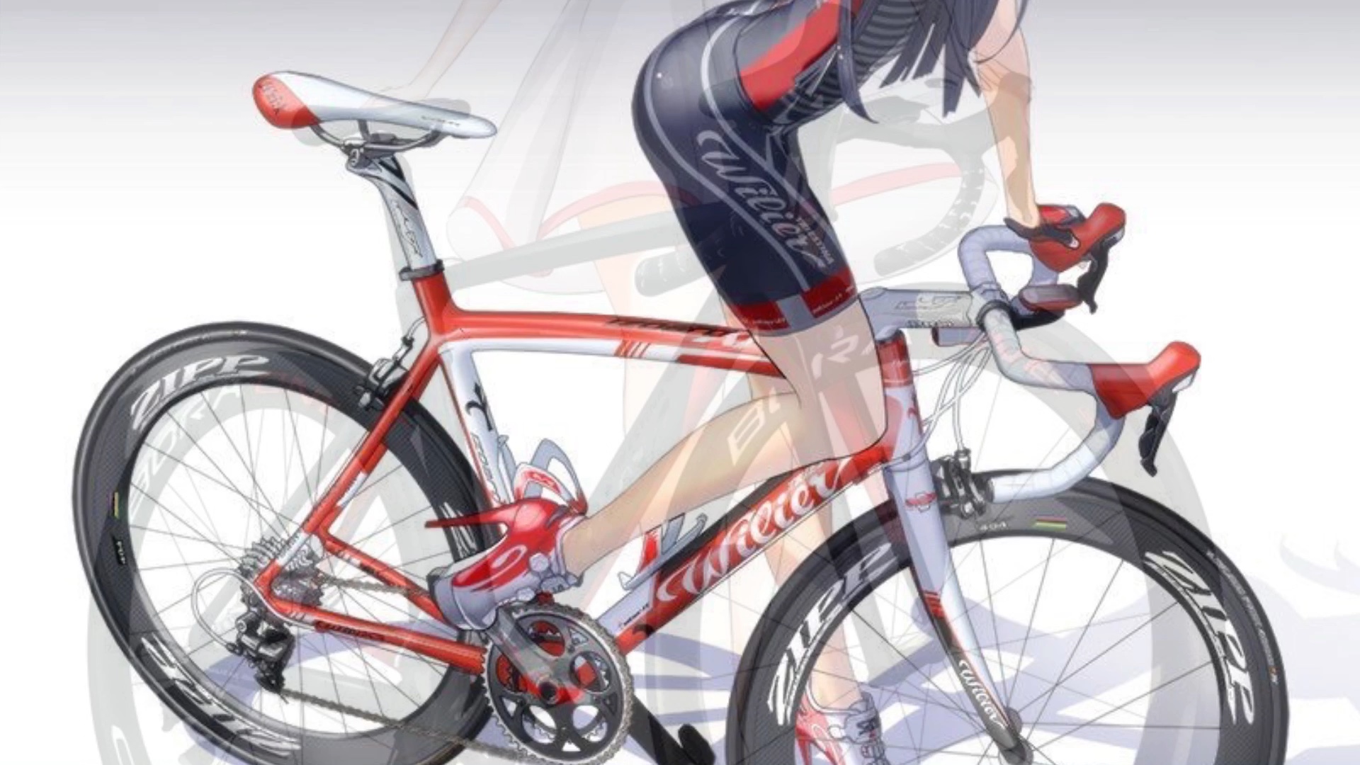 公路車動漫，高科技騎行之旅的震撼體驗