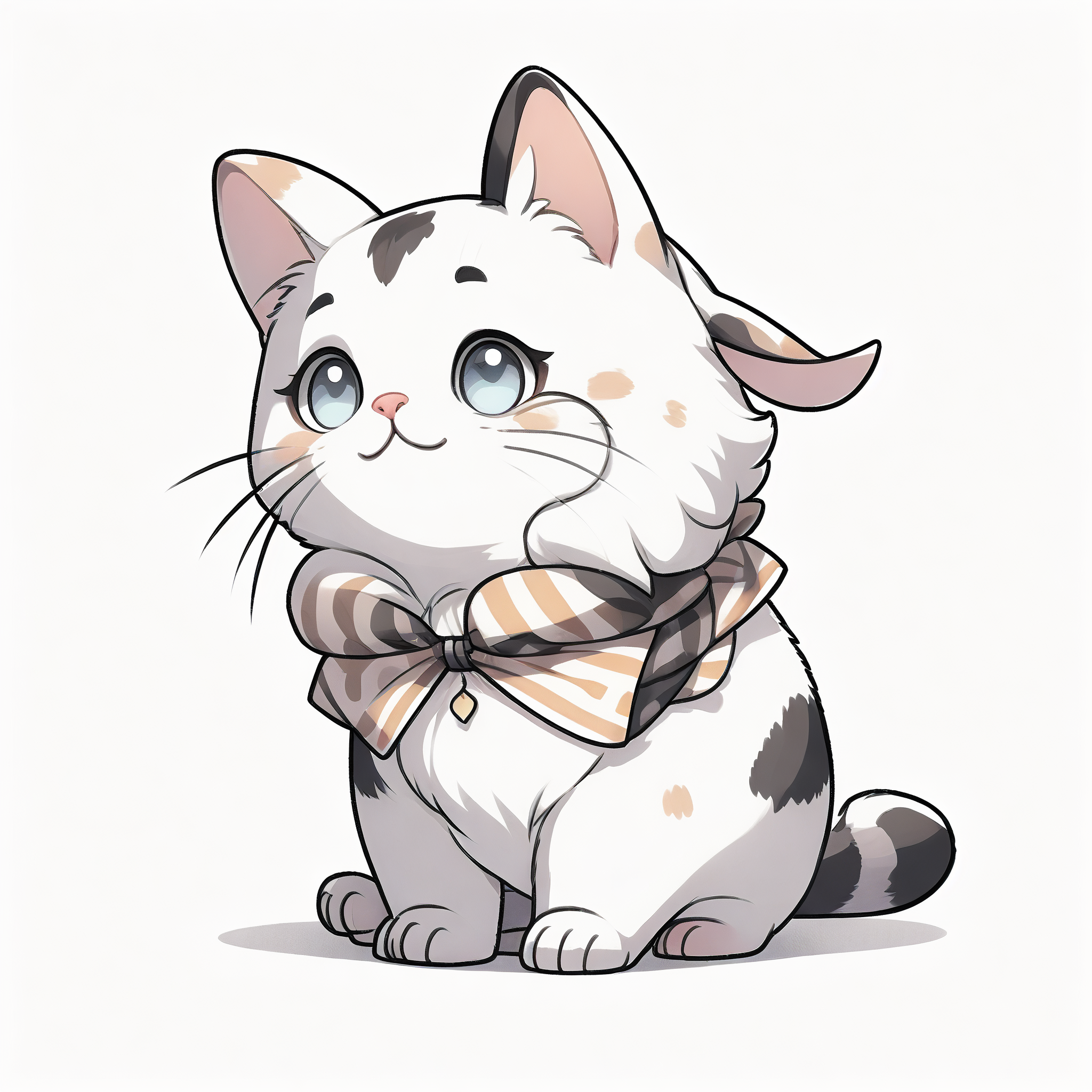 貓的動漫頭像，溫馨日常趣事中的小貓咪