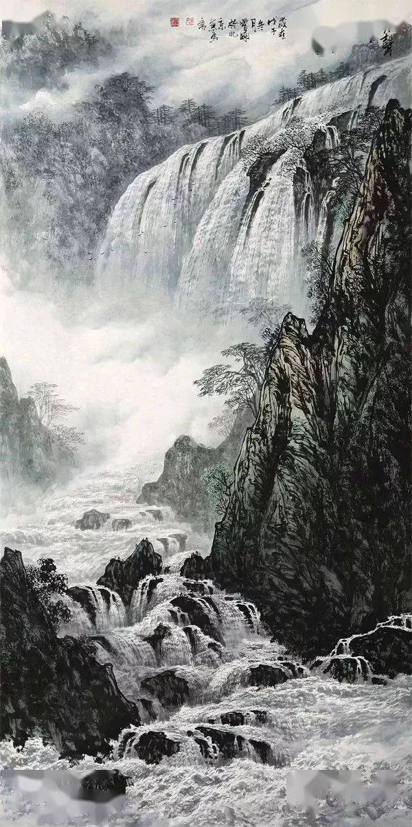 曾剛最新山水作品,曾剛最新山水作品，驚艷心靈的藝術(shù)之旅