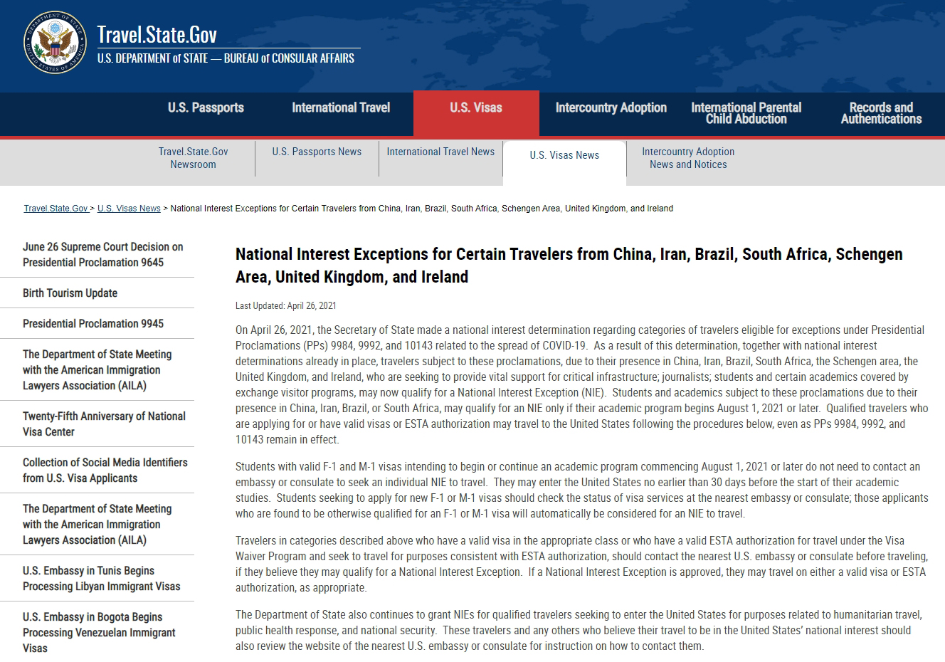 美國(guó)最新禁令后，自然探索之旅正當(dāng)時(shí)！