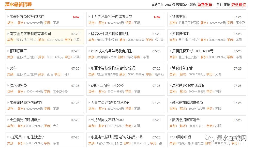 溧水最新招工信息匯總，崗位大揭秘????